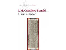 Livro Oficio De Lector de Jose Manuel Caballero Bonald (Espanhol)