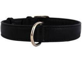 Coleira para Cães COLLAR Glamour (Preto - 38-49 x 2.5 cm - Couro)
