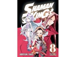 Livro Shaman King 08 de Hiroyuki Takei (Espanhol)