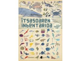 Livro Itsasoaren Inbentarioa Irudiduna de Virginie Aladjidi (Basco)