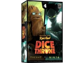 Jogo de Tabuleiro ROXLEY GAMES Dice Throne: Season One Rerolled - Treant v Ninja (8 anos)