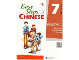 Livro Easy Steps to Chinese vol.7 - Textbook de Yamin Ma (Inglês)