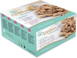 Ração para Gatos APPLAWS (70 g - Húmida - Adulto - Sabor: Peixe)