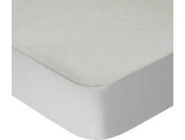 Protetor e Capa de Colchão  Tencel Premium Hiper-Respirável (105X190/200Cm) Branco