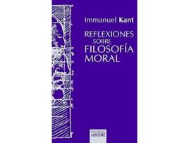 Livro Reflexiones sobre filosofía moral de Immanuel Kant (Espanhol)