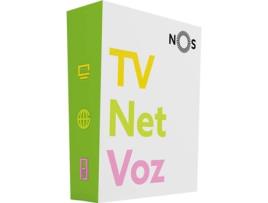 Pacote TV NOS 3P (180 Canais - 200 Mbps - 30 GB Net Móvel)