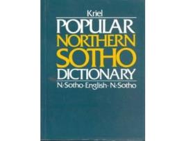 Livro Popular Northern Sotho Dictionary de T.J. Kriel (Inglês )