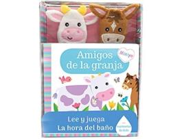 Livro Libro Baño Amigos De Granja Lee Y Juega de Spa (Espanhol)