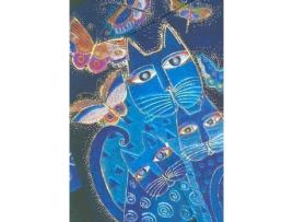 Livro Laurel Burch, Blue Cats, Midi, Lin de Laurel Burch (Inglês)