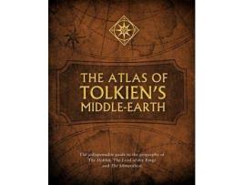 Livro The Atlas Of Tolkien'S Middle Earth De Karen Wynn Fonstad (Inglês)