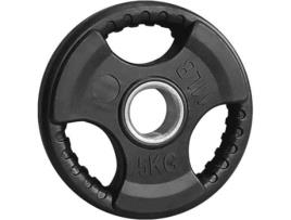 Discos VIOK SPORT  Olímpicos Borracha Com Punho (15 kg)