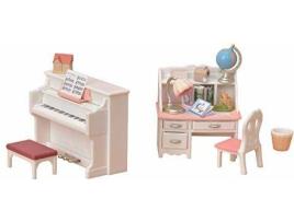 Mobiliário de Brincar CALICO CRITTERS Piano & Desk Set (Idade Mínima: 4 Anos - 7.9x6.8x2.4 cm)