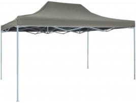 Toldo VIDAXL Pop-up Dobrável (Cinzento Escuro - Tecido - 450x300x315 cm)