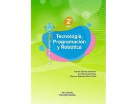 Livro Tecnología, Programación y Robótica 2º ESO - Proyecto INVENTA PLUS de Gómez Gilaberte, Arturo (Espanhol)