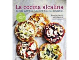 Livro La cocina alcalina : comida auténtica : más de 100 recetas saludables de Natasha Corrett Vicki Edgson (Espanhol)