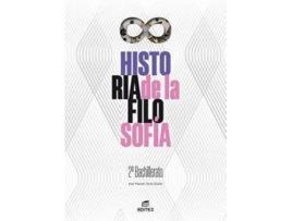 Livro Historia de la filosofía, 2 bachillerato de José Manuel Tarrío Ocaña, Ilustrado por 123Rf, Ilustrado por Getty Images, Ilustrado por Editex (Espanhol)