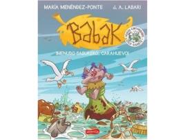 Livro ¡Menudo basurero, carahuevo! de Menéndez-Ponte, María, Ilustrado por Jose Angel Labari (Espanhol)
