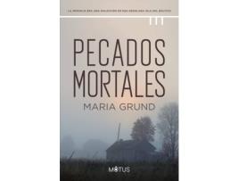 Livro Pecados Mortales de María Grund (Espanhol)