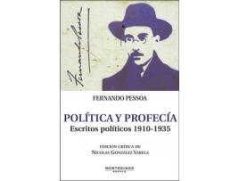 Livro Política y profecía : escritos políticos 1910-1935 de Fernando Pessoa (Espanhol)