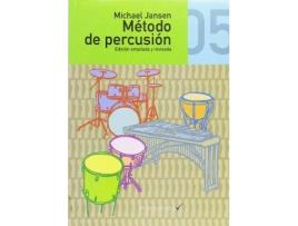 Livro Método de percusión 05 de Michael Jansen (Espanhol)