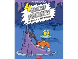 Livro 4 Cobayas Mutantes La Bestia De Las Profundidades de Artur Laperla (Espanhol)