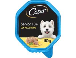 Ração para Cães  (14x150 g - Húmida - Sénior - Sabor: Frango e Arroz)