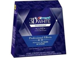 Tiras Branqueadoras CREST 3D Professional Effect 20 Saquetas (40 tiras)