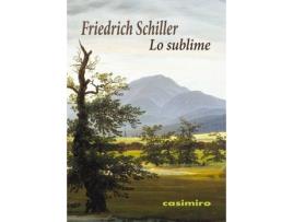 Livro Lo Sublime de Friedrich Schiller (Espanhol)