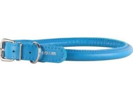 Coleira para Cães COLLAR Glamour (Azul - 25-33 x 8 cm - Couro)