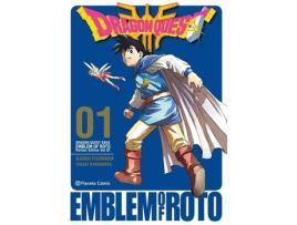 Livro Dragon Quest Emblem Of Roto de Kamuri Fujiwara (Espanhol)