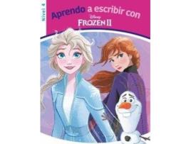 Livro Aprendo A Escribir Con Frozen 2 - Nivel 4 de Disney (Espanhol)