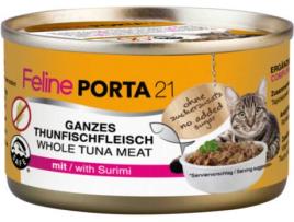Ração para Gatos  (24x90 g - Húmida - Sabor: Atum e Caranguejo)