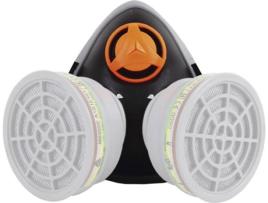 Máscara de Proteção  Silicone Duplo Filtro  - M6400