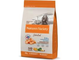 Ração para Cães NATURE'S VARIETY (2 Kg - Seca - Adulto - Sabor: Salmão)