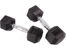 Halteres VIOK SPORT  Hexagonais  (22,5 kg)
