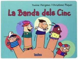 Livro La banda dels cinc de Yvonne Hergane (Catalão)