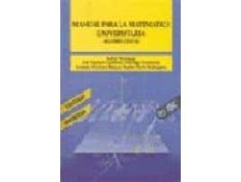Livro Manual para la matemática universitaria : álgebra lineal de Santiago Fernández, Antonio Martínez Marcos, Rafael Paniagua Gómez-Álvarez (Espanhol)
