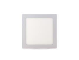 Plafon de Teto LED Quadrado 18W Branco