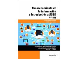 Livro Almacenamiento De Información E Introducción A Sgbd de Vários Autores (Espanhol)