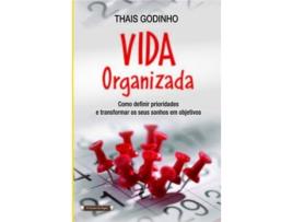 Livro Vida Organizada de Thais Godinho (Português)
