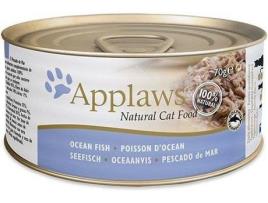 Ração para Gatos APPLAWS (156 g - Húmida - Adulto - Sabor: Peixe)