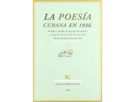 Livro Poesia Cubana En 1936 de Javier Fornieles (Espanhol)