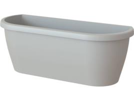Floreira  Parede (14.5x38.5x14.2cm - Cinzento)