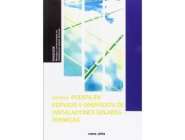 Livro Puesta en servicio y operación de instalaciones solares térmicas de Jose Cano Pina (Espanhol)