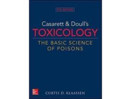 Livro Casarett & Doull's Toxicology: The Basic Science of Poisons de Curtis Klaassen (Inglês)