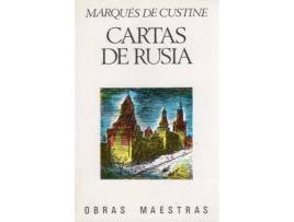 Livro Cartas de Rusia de Astolphe Custine (Espanhol)