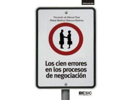 Livro Cien Errores En Los Procesos De Negociacion, Los de Manuel Dasi, Fernando De (Espanhol)