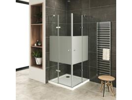 Cabine de Duche MOMENTS OF GLASS DK19MF (Vidro - 100x100x190 cm)