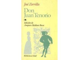 Livro Don Juan Tenorio de José Zorrilla, Editado por Amparo Medina-Bocos (Espanhol)