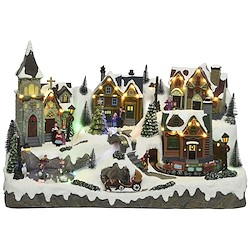 Cidade de natal LED 33X57X34CM MULTI